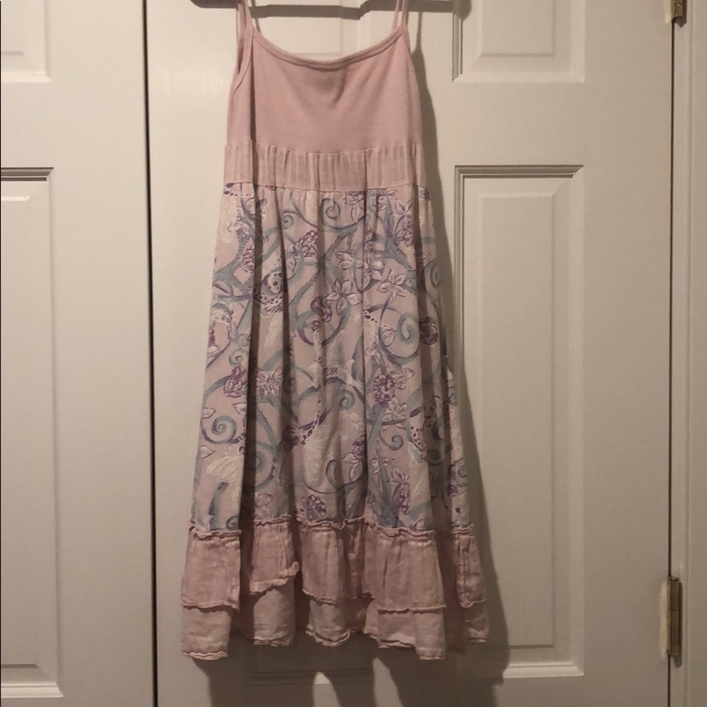 Beautiful pink girls dress